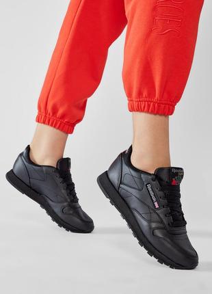 Кросівки оригінал reebok classic leather w шкіра