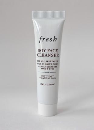 Средство для умывания с соевыми протеинами — fresh soy ph-balanced hydrating face wash