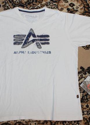 Футболка alpha industries