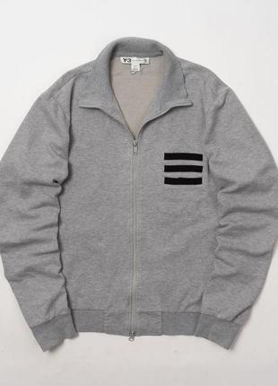 Y-3 adidas х yohji yamamoto zip sweatshirt мужской свитшот