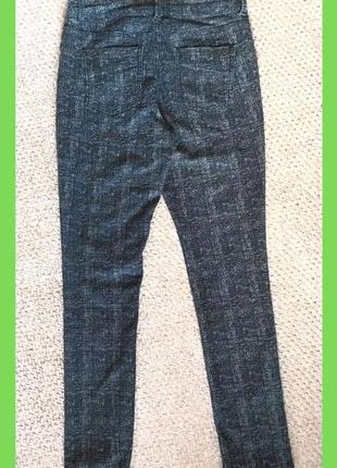 Базовые женские узкие плотные брюки р.38 xs, s хлопок phase eight3 фото