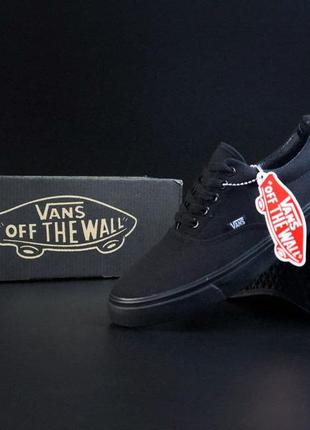 Р.42,43,44 кросівки vans off the wall чорні1 фото