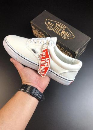 Р.40,42,44,45 кросівки vans off the wall світло-бежеві