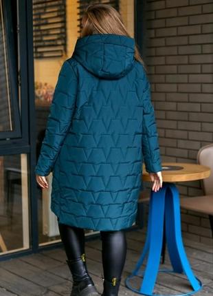 Пальто, куртка-пуховик женская еврозима -зима2 фото