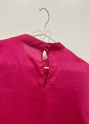 Блуза цвет фуксия размер s6 фото