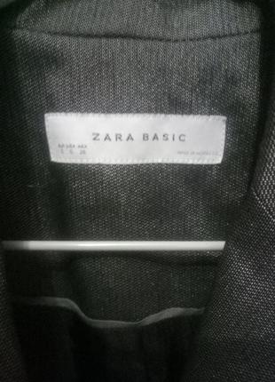 Пиджак жакет идеальный zara basic2 фото