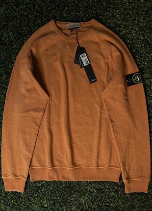Кофта stone island 66360 sweatshirt orange (new) | original