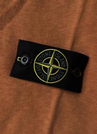 Кофта stone island 66360 sweatshirt orange (new) | original5 фото