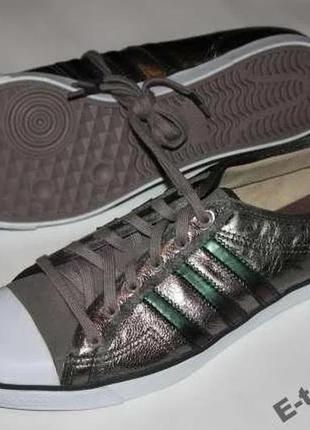 Винтаж кеды кроссовки adidas nizza low sleek 38/24,5 см2 фото