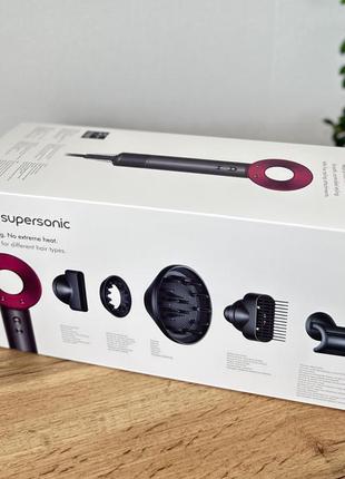 Фен дайсон, dyson supersonic hd07 iron/fuchsia(386732-01), оригінал