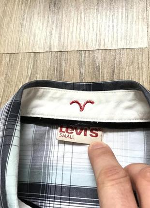 Чоловіча сорочка з коротким рукавом levis s4 фото