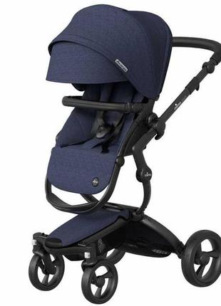 Прогулочная коляска mima xari sport black/denim1 фото