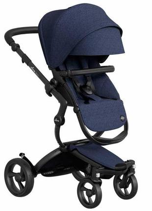 Прогулочная коляска mima xari sport black/denim2 фото