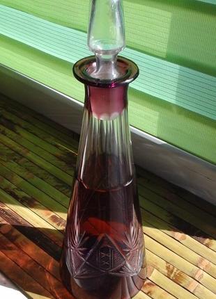Кришталевий графин bohemia🔥