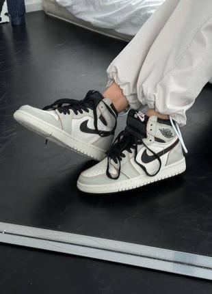 Женские кроссовки nike air jordan retro 1