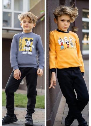 Костюм для хлопчиків з начосом