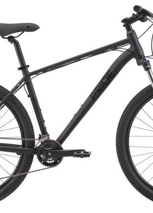Велосипед 27,5" pride marvel 7.3 рама - m 2022 чорний (гальма sram, задній перемикач та монетка - microshift)