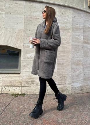 Тепленька подовжена кофта😍 7