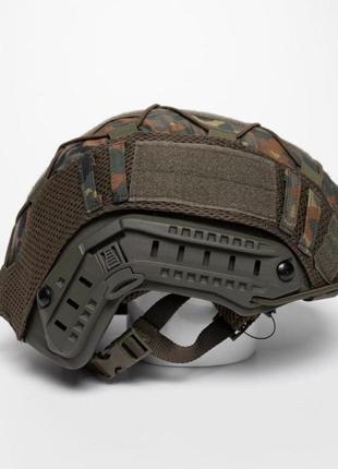 Кавер на шлем fast, mich флектарн / сетка хаки из плотной ткани 240 г/м2