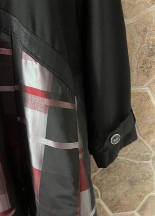 Довга куртка на підкладці, франція батального розміру5 фото