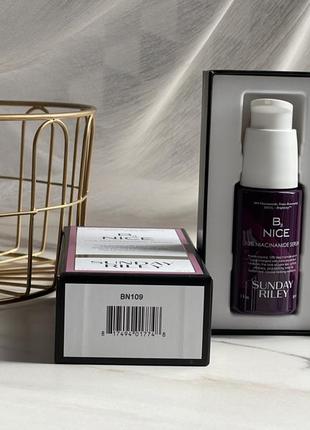 Сыворотка с ниацинамидом sunday riley b3 nice 10% niacinamide serum