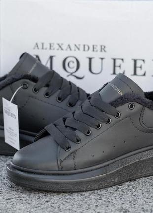 Кросівки  alexander mcqueen (хутро)