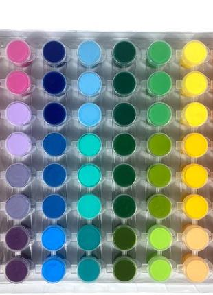 Набор акриловых красок mont marte vivid colors - 80 штук топ4 фото