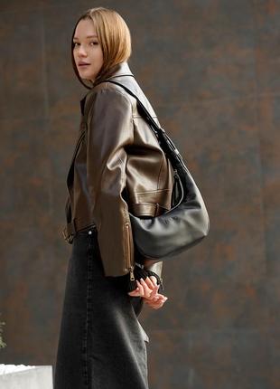 Жіноча сумка sambag hobo s чорна