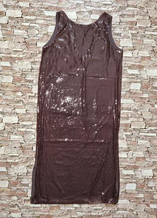 Сукня міді reserved в пайєтки.4 фото