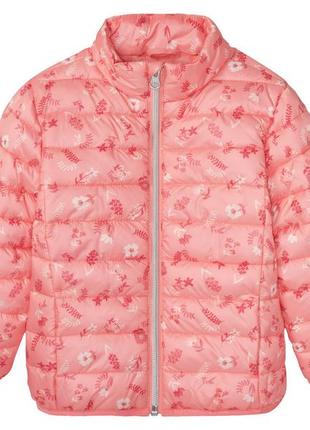 Куртка демісезонна водовідштовхувальна та вітрозахисна для дівчинки lupilu 378050 рожевий