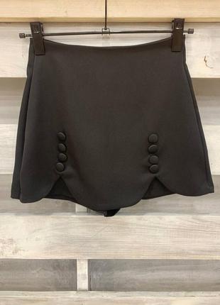 Спідниця-шорти в двох варіантах: з ґудзиками та з розрізом! в наявності всі розміри!