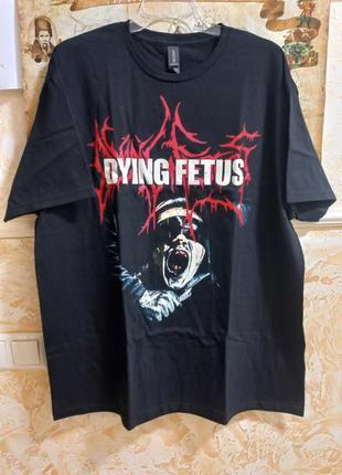 Dying fetus футболка. метал мерч