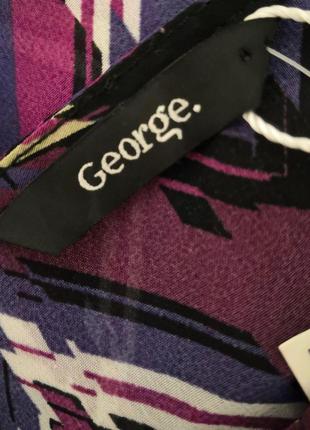 Шифоновая блуза george | р. 48-506 фото