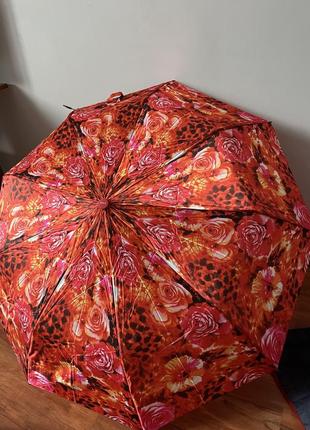 Зонт новый полуавтомат зонтик новый7 фото