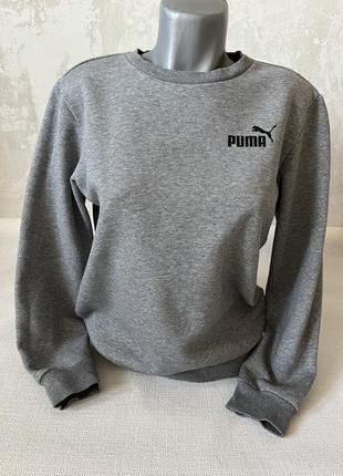 Puma свитшот утепленный s-m