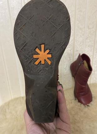 Оригинальные ботинки из натуральной кожи art. испания9 фото