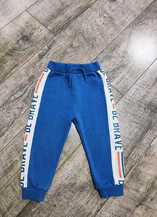 Штаны утепленные, теплые, с начесом, primark, р. 92-98, 2-3 года, длинна 51см