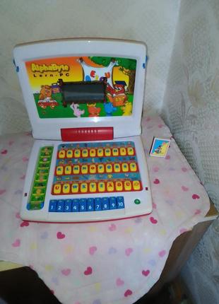 Детский обучающий/игровой компьютер ноутбук alphabyte oregon scientific4 фото