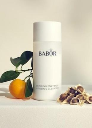 Babor refining enzyme & vitamin c cleanser очищающая энзимная пудра 40g.1 фото