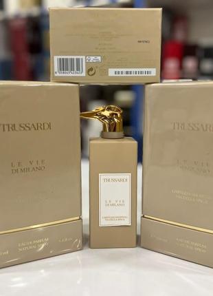 Парфюмированная вода женский аромат объем 100 мл в стиле trussardi le vie di milano limitless shopping via della spiga (труссарді ді мілано)