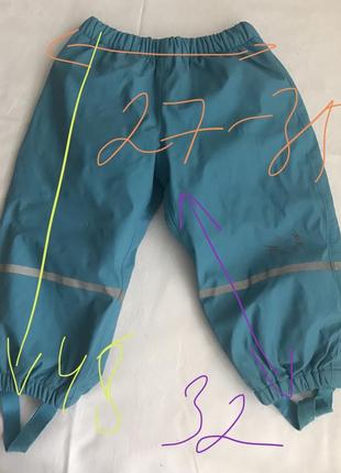 Куртка + штаны осенняя зимняя lupilu 98-104/2-4 года2 фото