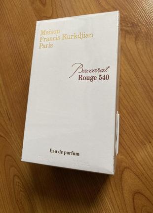 Духи maison francis kurkdjian baccarat rouge 540 edp 70 ml.