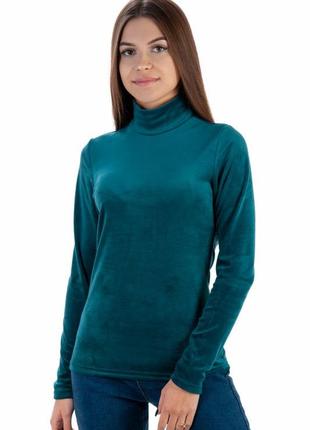 Гольф теплий велюр на хутрі4 фото