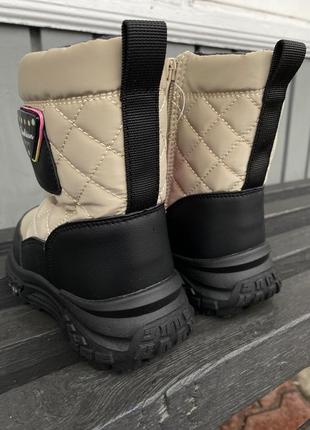Дутики на девочку, ботинки зимние, обувь детская, угги5 фото