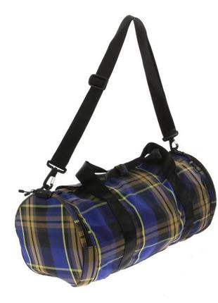 Стиль сумка бочонок nike raceday md duffel plaid3 фото