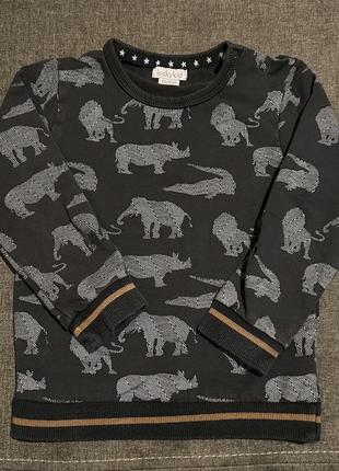 Детская кофта с животными