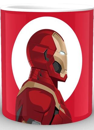Кружка geekland железный человек iron man минимализм im.02.037 "ax"
