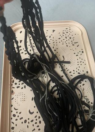 Бусы, украшение из текстиля