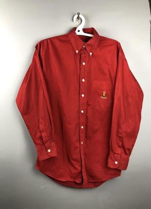 Оригинальная винтажная рубашка polo ralph lauren