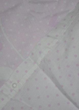 Обалденная якісна полуторне ліжко підодіяльник оригінал блідо рожевий пташки9 фото